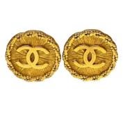 Pre-owned Metal chanel-jewelry Chanel Vintage , Yellow , Dames