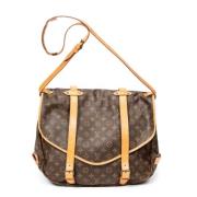 Pre-owned Coated canvas shoulder-bags Louis Vuitton Vintage , Brown , ...