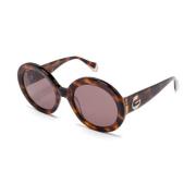 6882 2 Sunglasses Gigi Studios , Brown , Dames