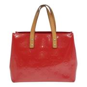 Pre-owned Leather louis-vuitton-bags Louis Vuitton Vintage , Red , Dam...