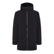 Nauwsluitende Nylon Bomberjas met Primaloft Vulling Peuterey , Blue , ...