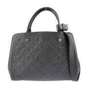 Pre-owned Leather louis-vuitton-bags Louis Vuitton Vintage , Black , D...