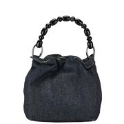 Pre-owned Denim dior-bags Dior Vintage , Blue , Dames