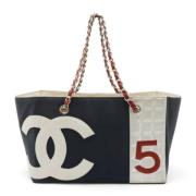 Pre-owned Leather chanel-bags Chanel Vintage , Multicolor , Dames