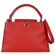 Pre-owned Leather louis-vuitton-bags Louis Vuitton Vintage , Red , Dam...