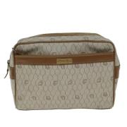 Pre-owned Canvas dior-bags Dior Vintage , Beige , Dames