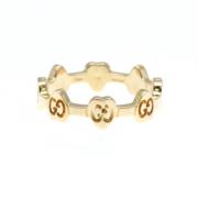 Pre-owned Rose Gold rings Gucci Vintage , Yellow , Dames