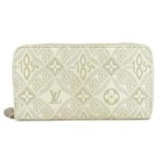 Pre-owned Fabric wallets Louis Vuitton Vintage , Green , Dames