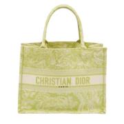 Pre-owned Canvas totes Dior Vintage , Green , Dames