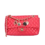 Pre-owned Suede chanel-bags Chanel Vintage , Red , Dames