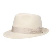 Charlait Vilthoed met Kleine Rand Borsalino , White , Heren