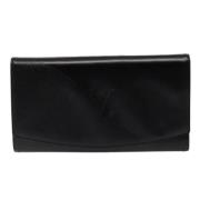 Pre-owned Leather clutches Louis Vuitton Vintage , Black , Dames