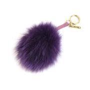 Pre-owned Fur key-holders Fendi Vintage , Purple , Dames