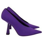 Pre-owned Fabric heels Jimmy Choo Pre-owned , Purple , Dames