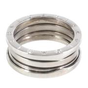 Pre-owned White Gold rings Bvlgari Vintage , Gray , Dames