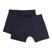 Boxers Set met Logo Elastische Band Les Deux , Blue , Heren