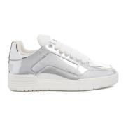 Schattige Sneakers met Effen Patroon Moschino , Gray , Dames