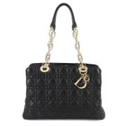 Pre-owned Leather dior-bags Dior Vintage , Black , Dames