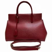 Pre-owned Leather louis-vuitton-bags Louis Vuitton Vintage , Red , Dam...