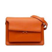 Pre-owned Leather crossbody-bags Marni Pre-owned , Orange , Dames