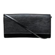 Pre-owned Leather louis-vuitton-bags Louis Vuitton Vintage , Black , D...