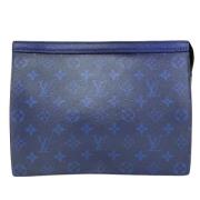 Pre-owned Canvas louis-vuitton-bags Louis Vuitton Vintage , Blue , Dam...