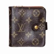 Pre-owned Fabric wallets Louis Vuitton Vintage , Brown , Dames