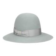 Eleonora Folar Grote Rand Hoed Borsalino , Gray , Dames