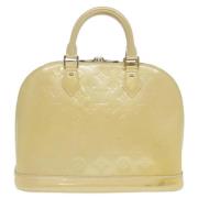 Pre-owned Leather louis-vuitton-bags Louis Vuitton Vintage , Beige , D...