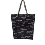 Pre-owned Canvas chanel-bags Chanel Vintage , Black , Dames