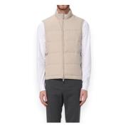 Stijlvolle Gilet voor een Moderne Look Eleventy , Beige , Heren