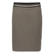 Elegante Slip Rok met Elastische Taille Betty Barclay , Black , Dames