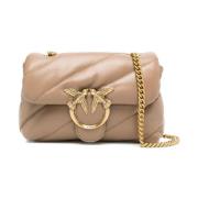 Cross Body Bags Pinko , Beige , Dames