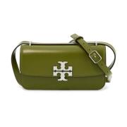 Eleanor Leren Schoudertas Tory Burch , Green , Dames