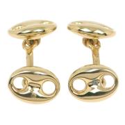 Pre-owned Yellow Gold earrings Gucci Vintage , Yellow , Dames