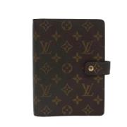 Pre-owned Canvas wallets Louis Vuitton Vintage , Brown , Dames