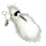 Pre-owned Fur key-holders Fendi Vintage , White , Unisex