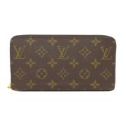 Pre-owned Fabric wallets Louis Vuitton Vintage , Brown , Dames