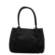 Pre-owned Canvas gucci-bags Gucci Vintage , Black , Dames