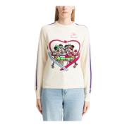 Abstract Multicolor Ski Lover Sweater MC2 Saint Barth , Multicolor , D...