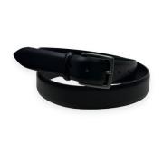 Leren Monaco Riem Orciani , Black , Heren