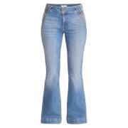 Flynn Jeans DNM Pure , Blue , Dames