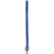 Geperforeerde Leren Sleutelhanger Bottega Veneta , Blue , Heren