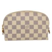 Pre-owned Canvas louis-vuitton-bags Louis Vuitton Vintage , White , Da...