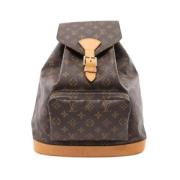 Pre-owned Canvas louis-vuitton-bags Louis Vuitton Vintage , Brown , Da...