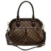 Pre-owned Canvas louis-vuitton-bags Louis Vuitton Vintage , Brown , Da...