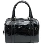 Pre-owned Leather dior-bags Dior Vintage , Black , Dames