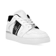 Stijlvolle Sneakers in Paars Philipp Plein , White , Dames