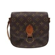 Pre-owned Canvas louis-vuitton-bags Louis Vuitton Vintage , Brown , Da...