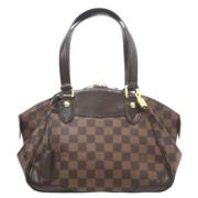 Pre-owned Canvas louis-vuitton-bags Louis Vuitton Vintage , Brown , Da...